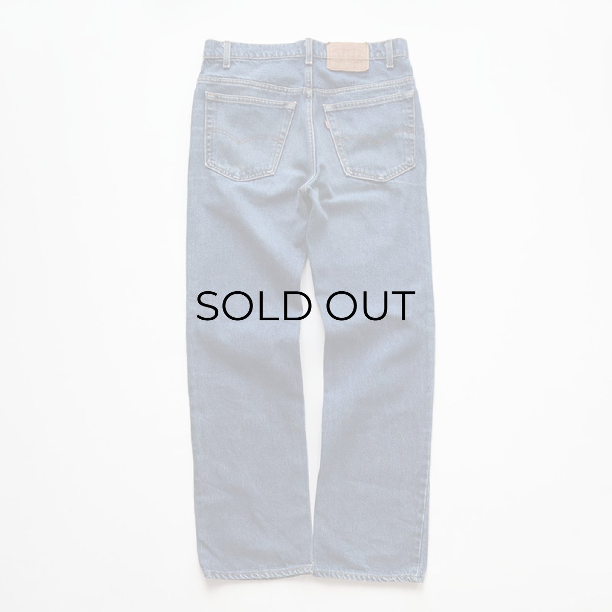 画像4: 80's LEVI'S 517 DENIM BOOTS CUT PANTS "made in USA" 【W32 x L31 程度】 (4)