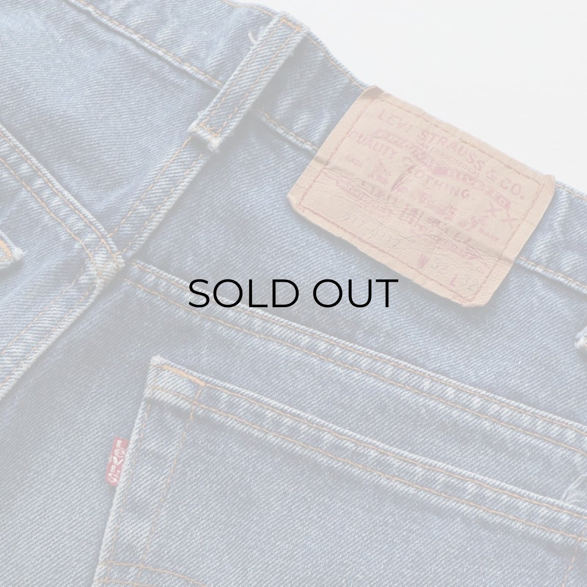 画像7: 80's LEVI'S 517 DENIM BOOTS CUT PANTS "made in USA" 【W32 x L31 程度】 (7)