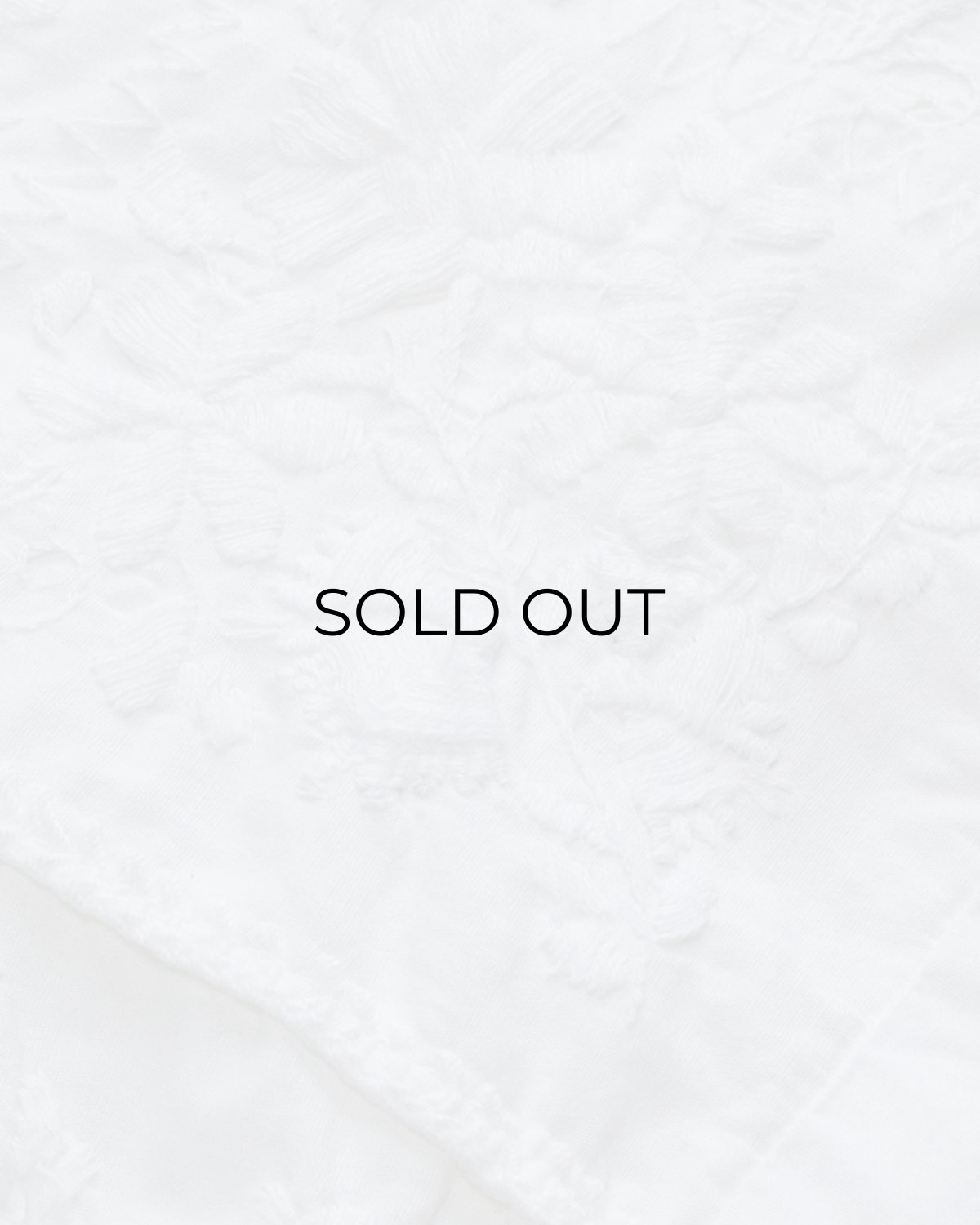 画像5: OLD UNKNOWN BRAND WHITE COTTON EMBROIDERED MEXICAN DRESS (5)