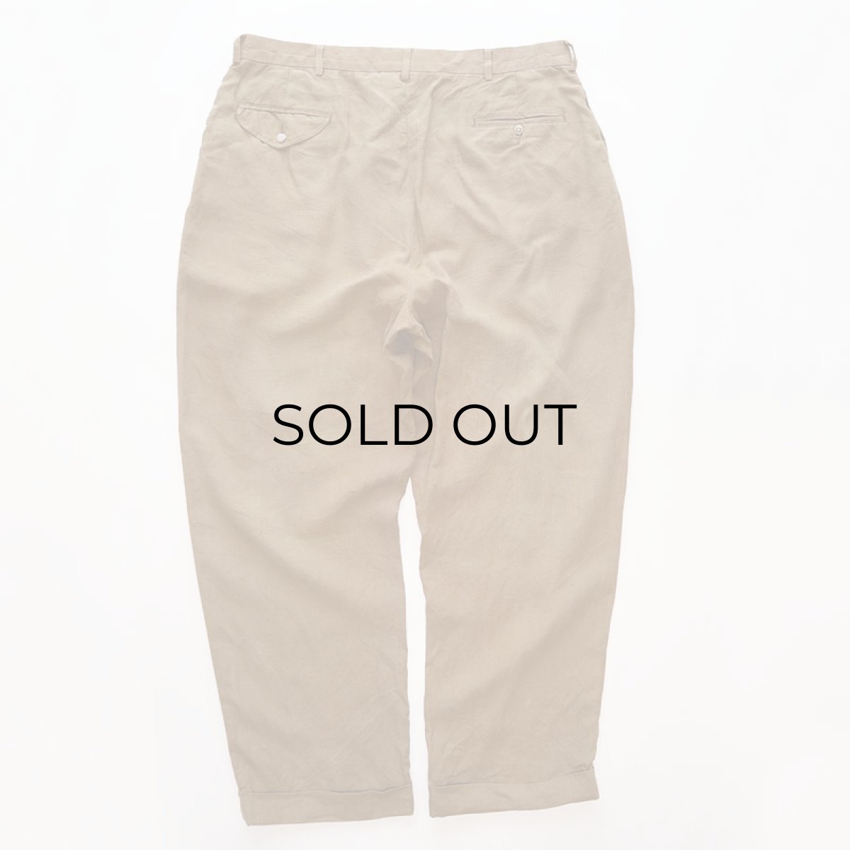 画像4: Polo by Ralph Lauren LINEN TUCK PANTS (4)