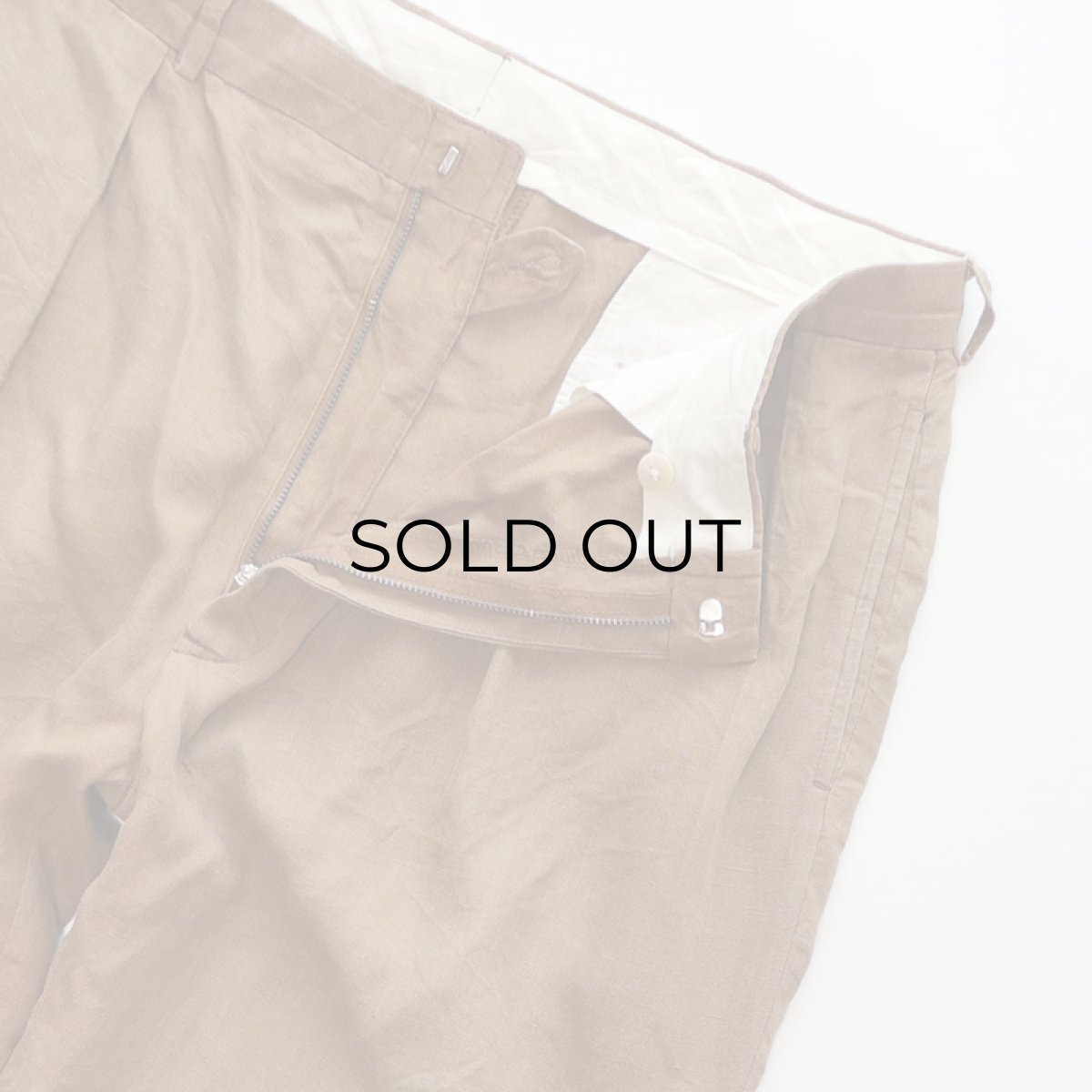 画像5: Polo by Ralph Lauren LINEN TUCK PANTS (5)