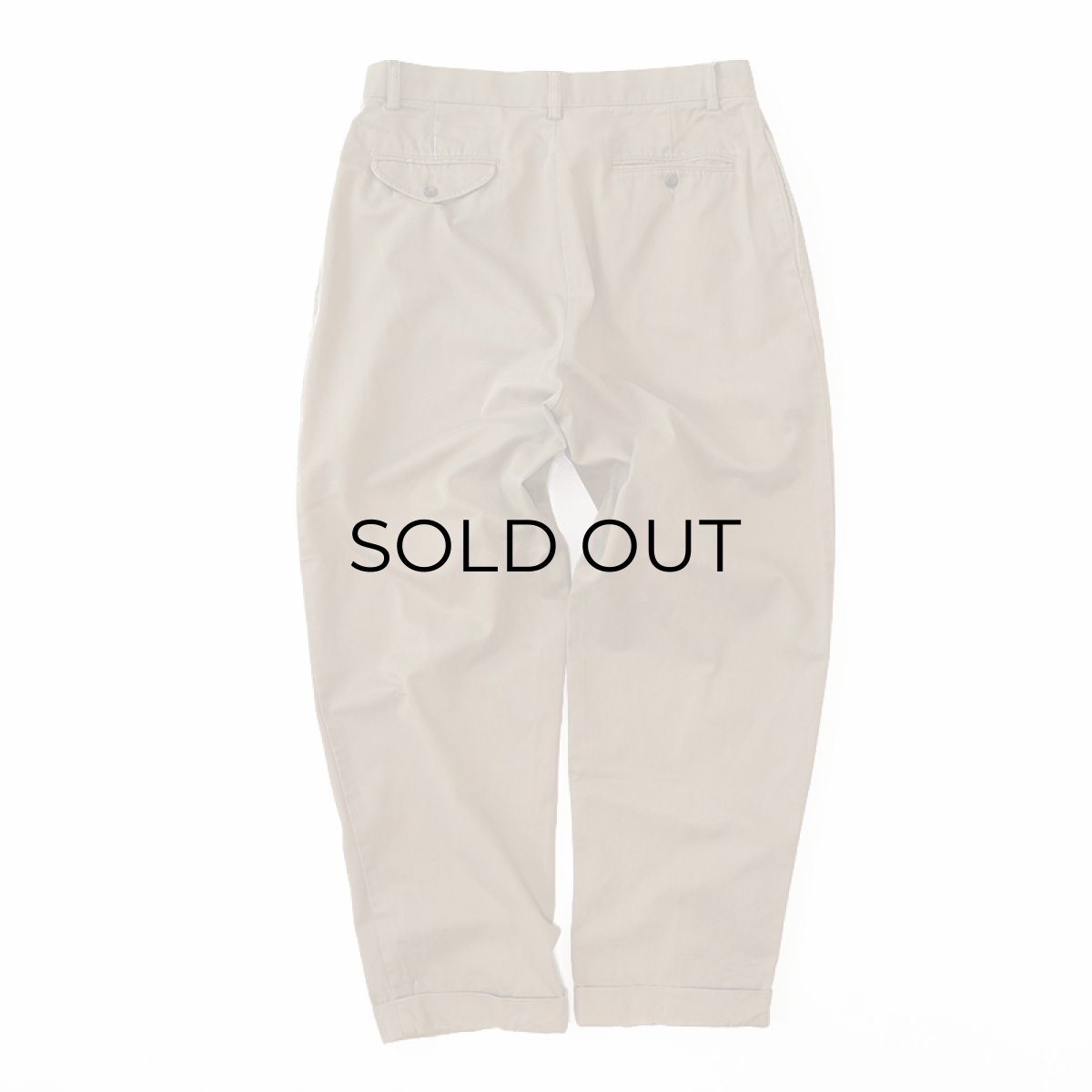 画像3: Polo by Ralph Lauren COTTON TWILL TUCK PANTS (3)