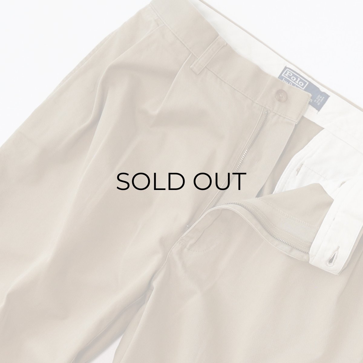 画像4: Polo by Ralph Lauren COTTON TWILL TUCK PANTS (4)