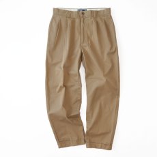 画像1: Polo by Ralph Lauren COTTON TWILL TUCK PANTS (1)