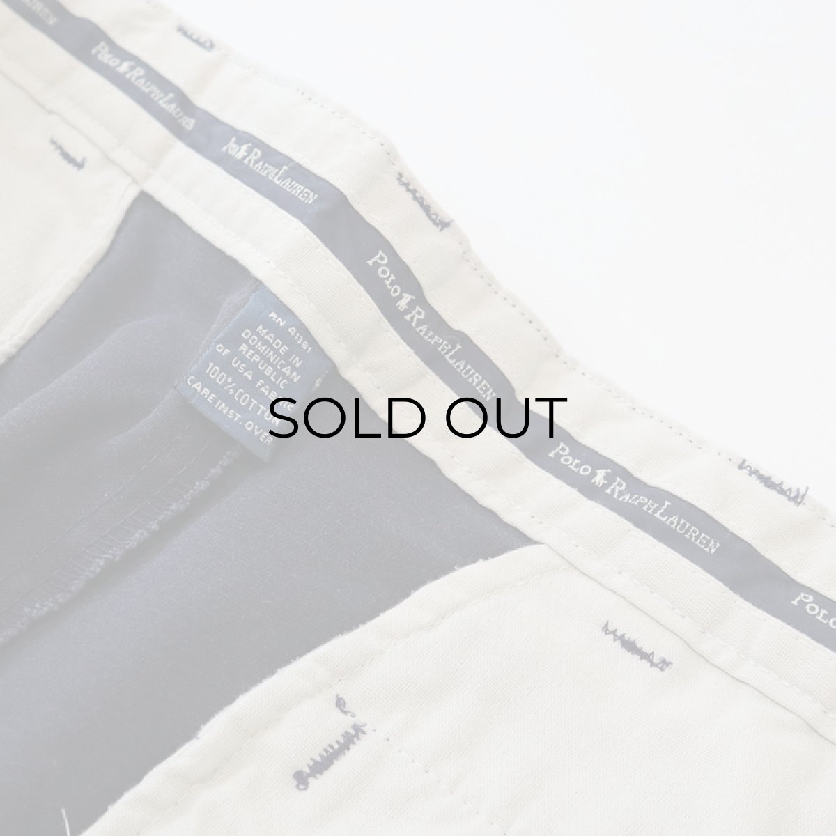 画像9: Polo by Ralph Lauren "POLO CHINO" COTTON TWILL TUCK PANTS (9)