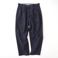 画像1: Polo by Ralph Lauren "POLO CHINO" COTTON TWILL TUCK PANTS (1)