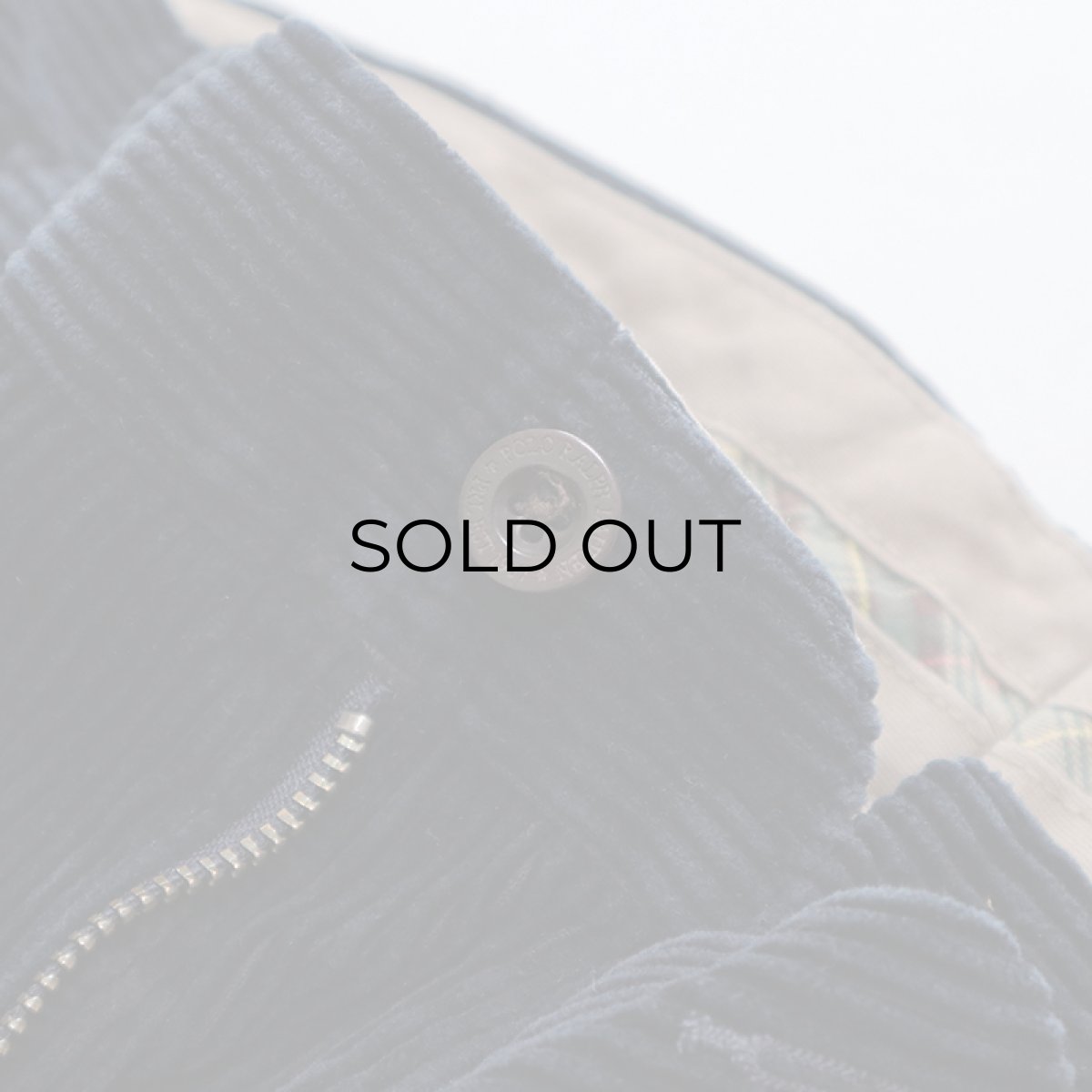 画像5: Polo by Ralph Lauren COTTON WIDE WALE CORDUROY PANTS 【Dk.NAVY : W34.5 程度】 (5)