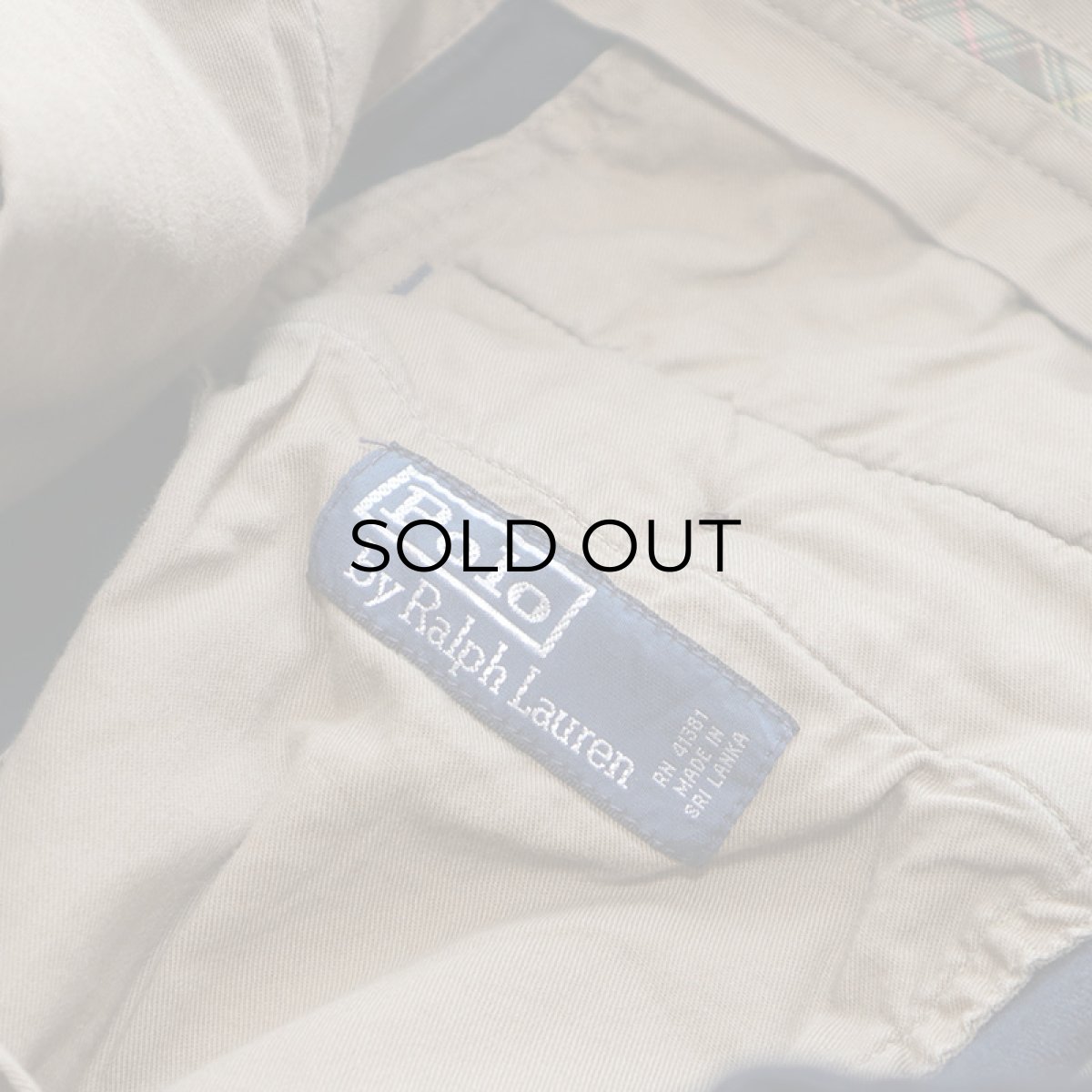 画像6: Polo by Ralph Lauren COTTON WIDE WALE CORDUROY PANTS 【Dk.NAVY : W34.5 程度】 (6)