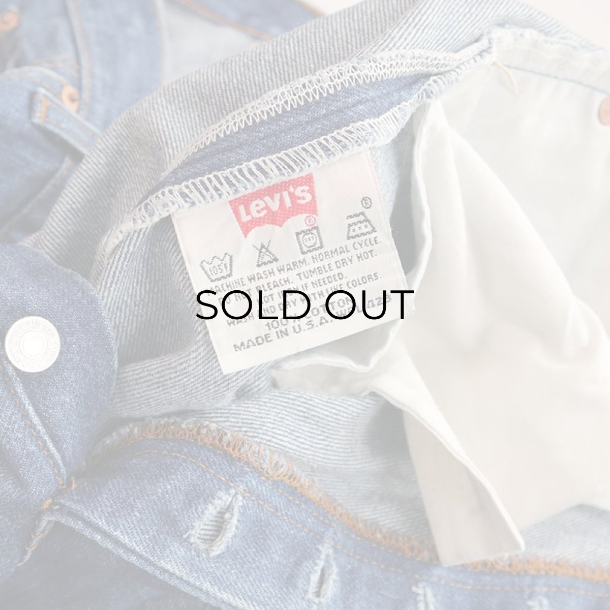 画像9: LEVI'S 501 DENIM PANTS "made in USA" 【W32 x L32 程度】 (9)