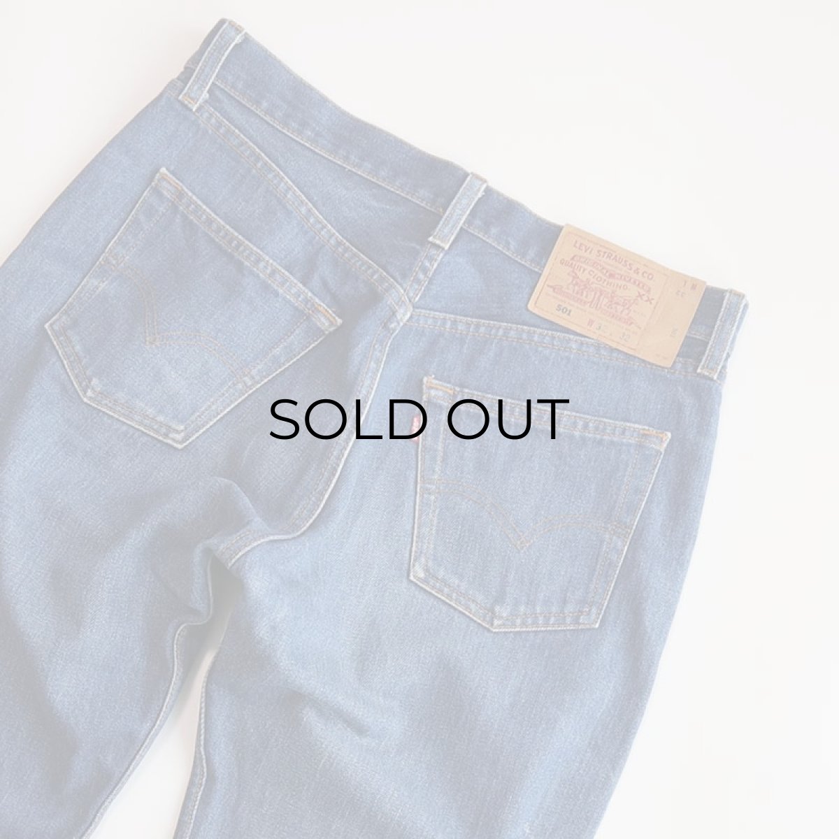 画像7: LEVI'S 501 DENIM PANTS "made in USA" 【W32 x L32 程度】 (7)