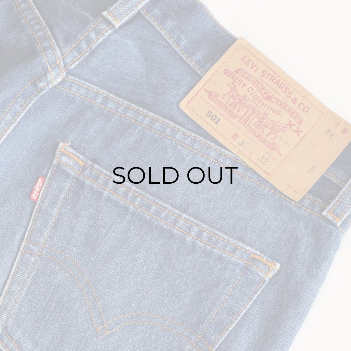 画像8: LEVI'S 501 DENIM PANTS "made in USA" 【W32 x L32 程度】 (8)