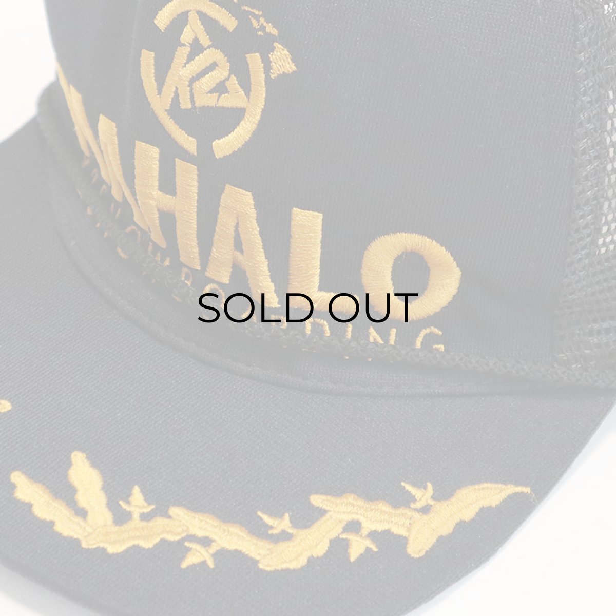 画像7: 80's UNKNOWN BRAND EMBROIDERED MESH CAP "MAHALO K2 SNOW BOARDING" (7)