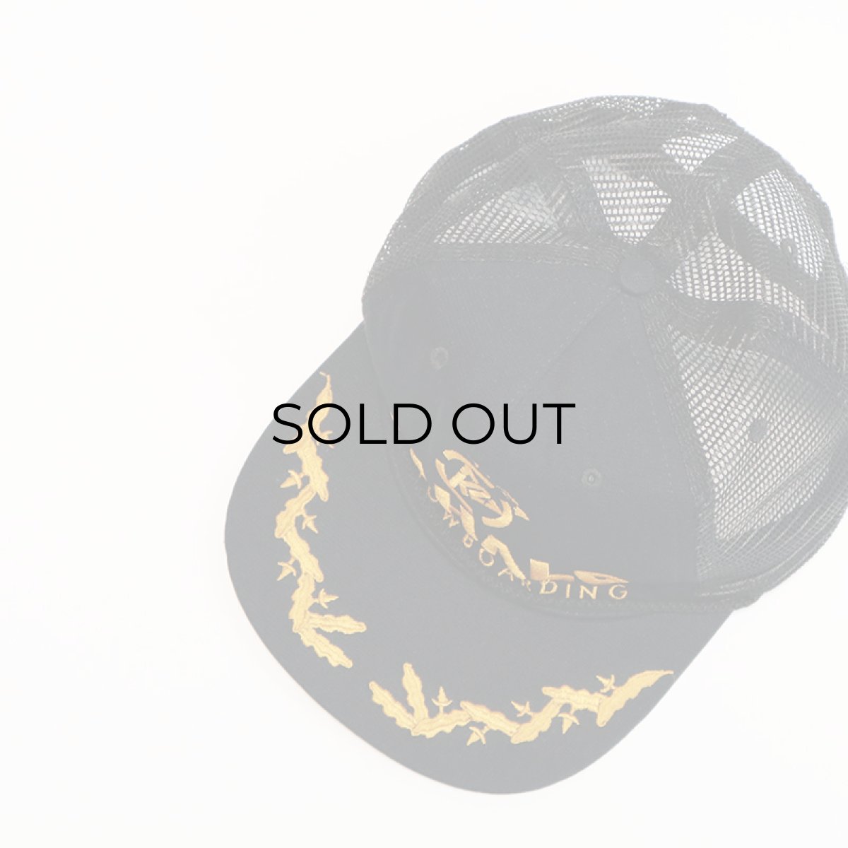 画像4: 80's UNKNOWN BRAND EMBROIDERED MESH CAP "MAHALO K2 SNOW BOARDING" (4)