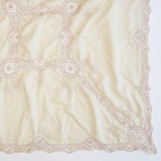 画像3: ANTIQUE COTTON LACE CLOTH (3)