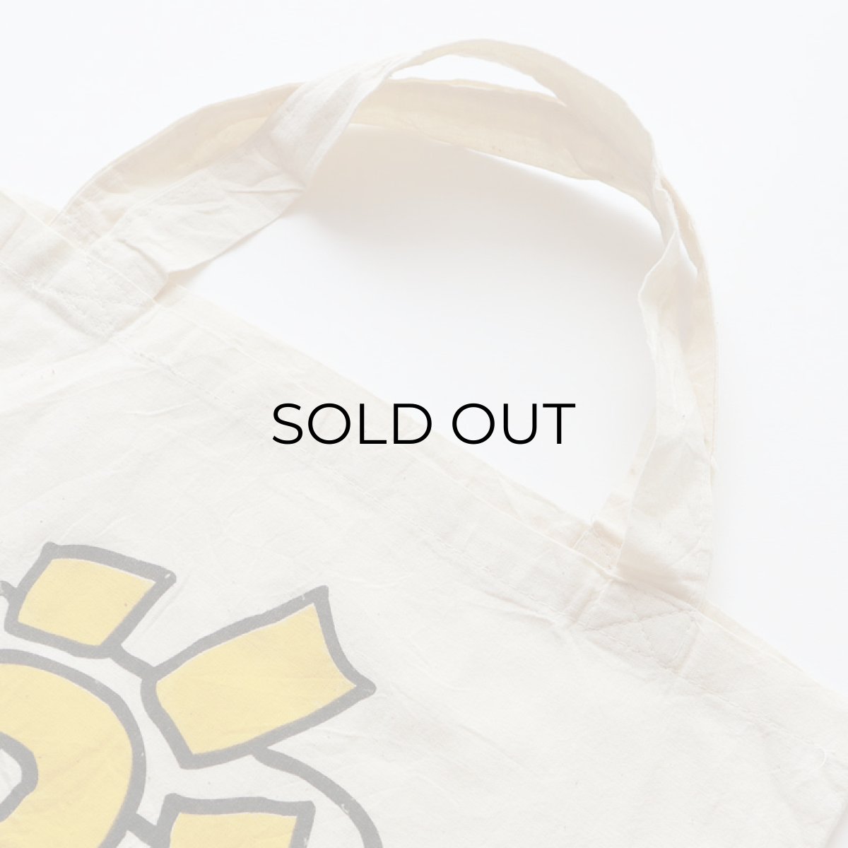 画像4: COTTON PRINT TOTE BAG (4)