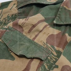 画像11: 50's-60's PAKISTAN ARMY COTTON TWILL BRUSH STROKE CAMOUFLAGE FIELD JACKET (11)