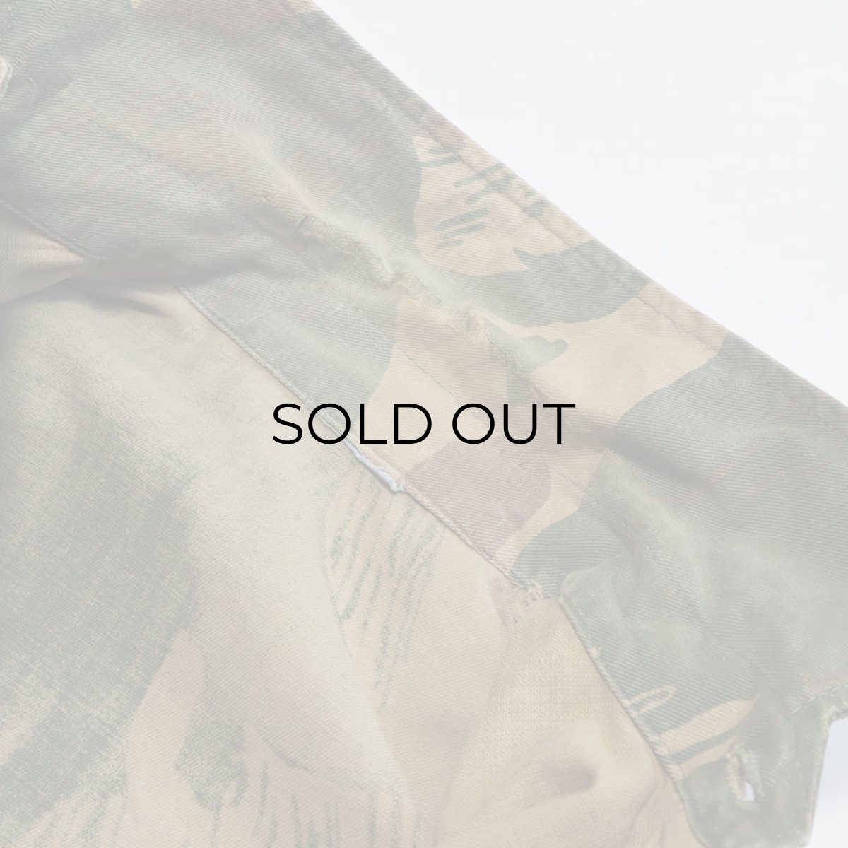 画像8: 50's-60's PAKISTAN ARMY COTTON TWILL BRUSH STROKE CAMOUFLAGE FIELD JACKET (8)