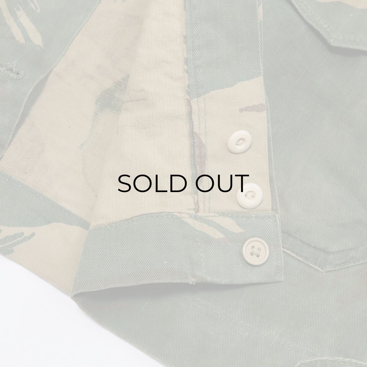 画像7: 50's-60's PAKISTAN ARMY COTTON TWILL BRUSH STROKE CAMOUFLAGE FIELD JACKET (7)