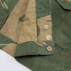 画像7: 50's-60's PAKISTAN ARMY COTTON TWILL BRUSH STROKE CAMOUFLAGE FIELD JACKET (7)