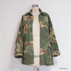 画像13: 50's-60's PAKISTAN ARMY COTTON TWILL BRUSH STROKE CAMOUFLAGE FIELD JACKET (13)