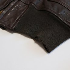 画像8: 70's US NAVY G-1 LEATHER FLIGHT JACKET (8)