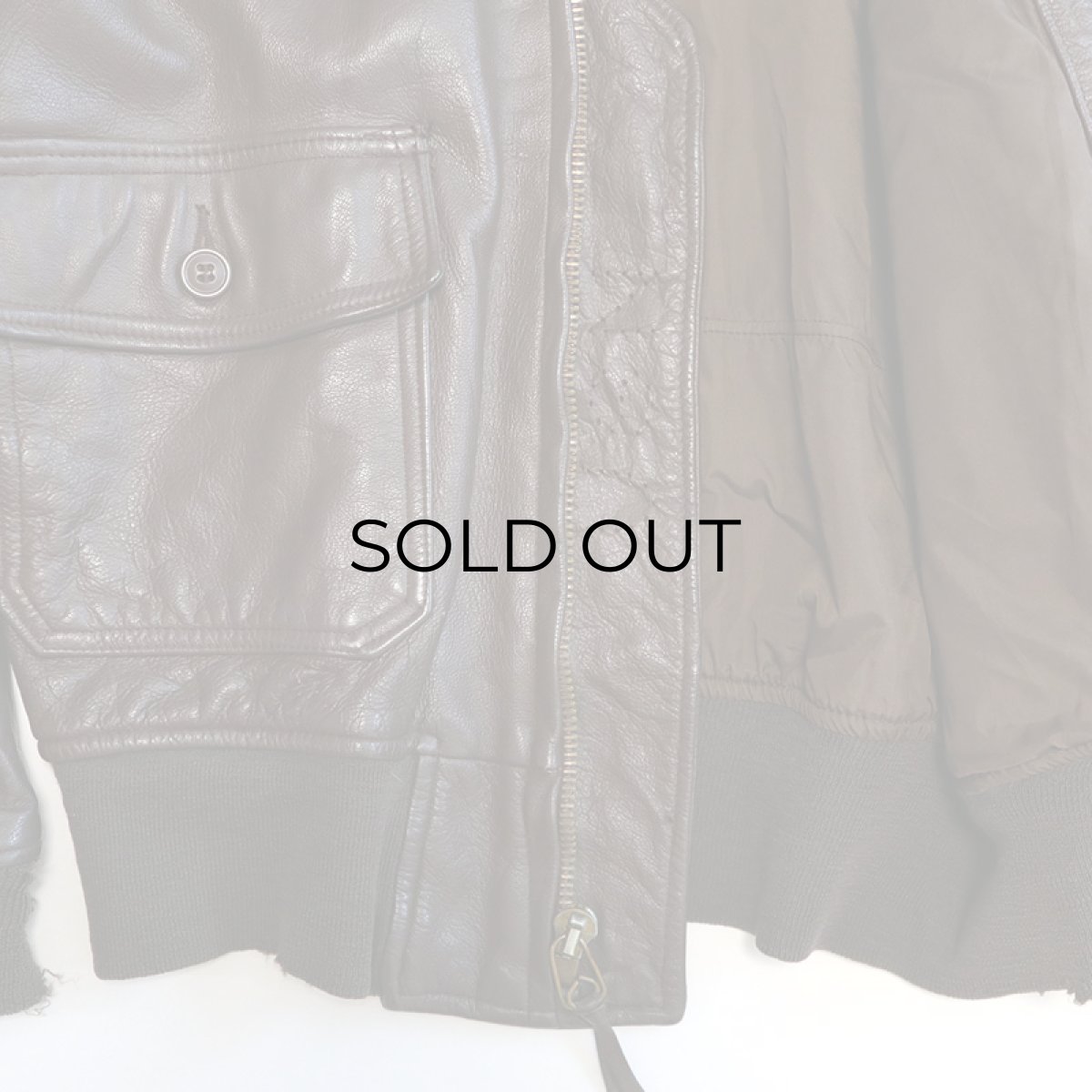 画像6: 70's US NAVY G-1 LEATHER FLIGHT JACKET (6)