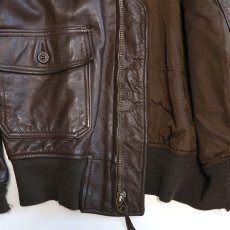 画像6: 70's US NAVY G-1 LEATHER FLIGHT JACKET (6)