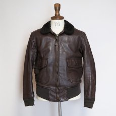 画像10: 70's US NAVY G-1 LEATHER FLIGHT JACKET (10)