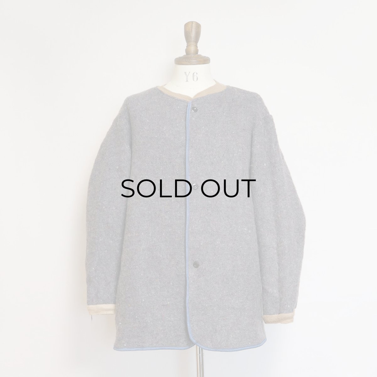 画像11: OLD UNKNOWN BRAND WOOL LINER JACKET (11)