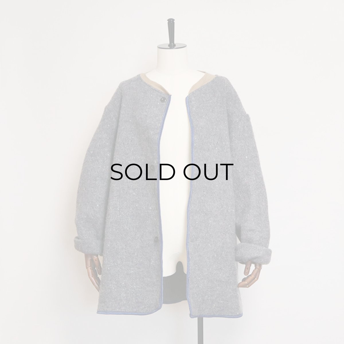 画像12: OLD UNKNOWN BRAND WOOL LINER JACKET (12)