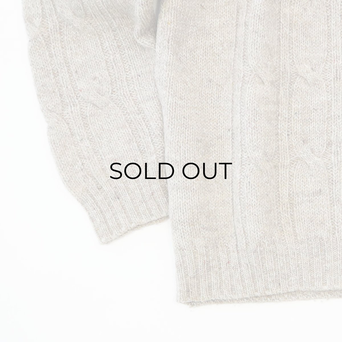 画像5: ATLAS WOOL COTTON KNIT SWEATER (5)