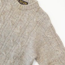 画像4: ATLAS WOOL COTTON KNIT SWEATER (4)