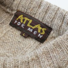 画像6: ATLAS WOOL COTTON KNIT SWEATER (6)