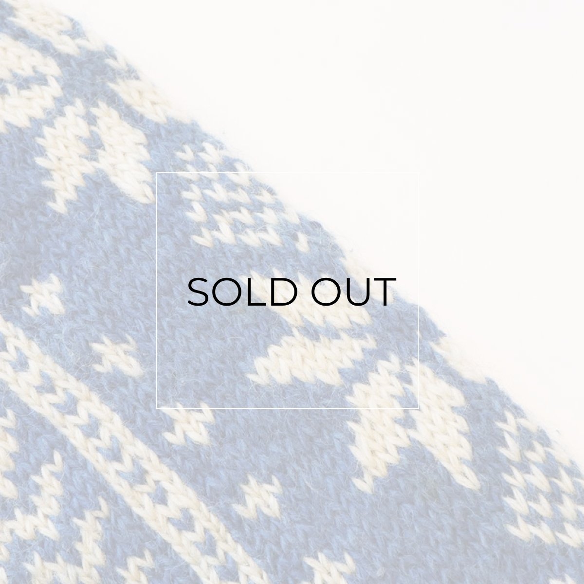 画像8: OLD UNKNOWN BRAND WOOL HAND KNIT NORDIC SWEATER (8)