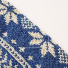 画像8: OLD UNKNOWN BRAND WOOL HAND KNIT NORDIC SWEATER (8)