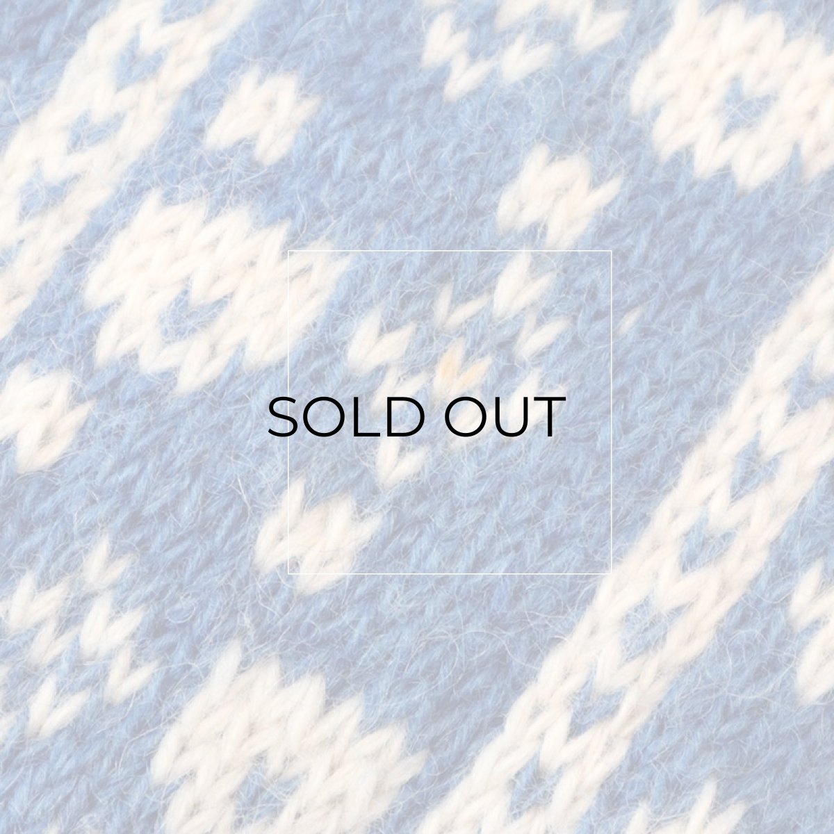 画像9: OLD UNKNOWN BRAND WOOL HAND KNIT NORDIC SWEATER (9)