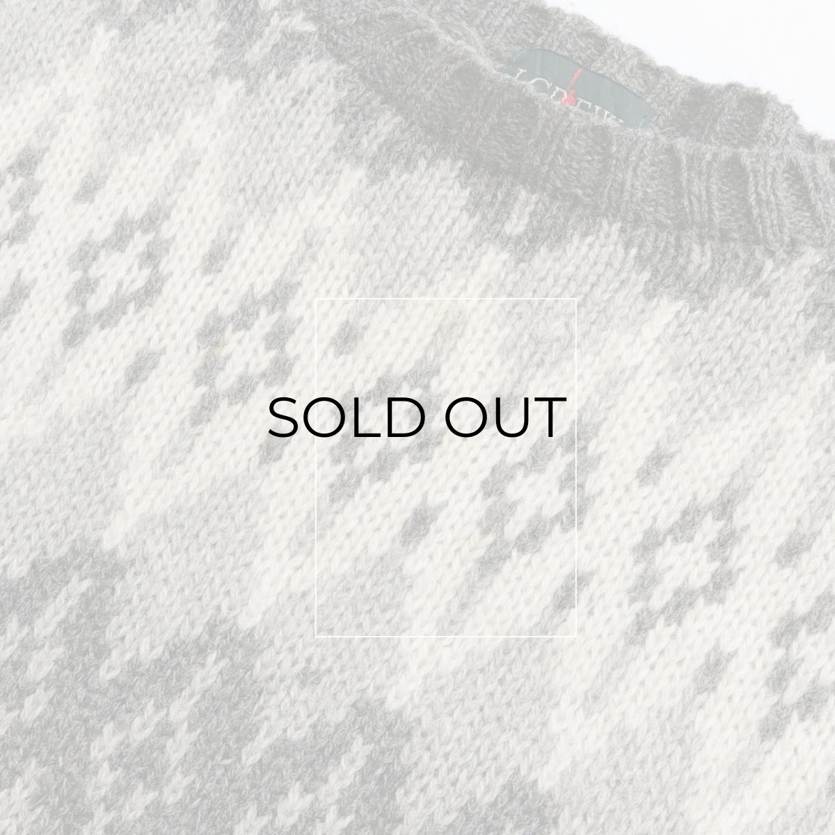 画像9: 〜90's J. CREW WOOL JACQUARD KNIT SWEATER (9)