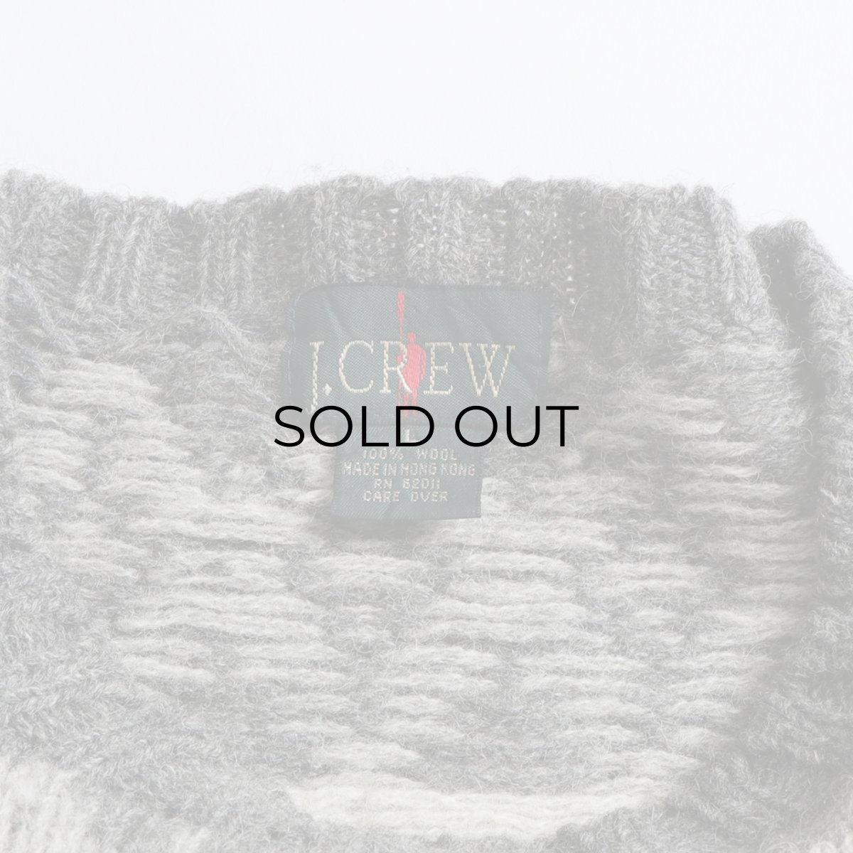 画像6: 〜90's J. CREW WOOL JACQUARD KNIT SWEATER (6)