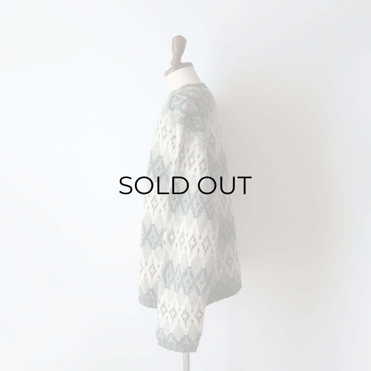 画像11: 〜90's J. CREW WOOL JACQUARD KNIT SWEATER (11)