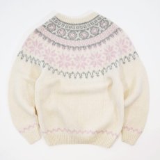 画像2: Eddie Bauer WOOL KNIT NORDIC SWEATER (2)