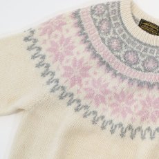 画像3: Eddie Bauer WOOL KNIT NORDIC SWEATER (3)