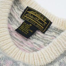 画像6: Eddie Bauer WOOL KNIT NORDIC SWEATER (6)