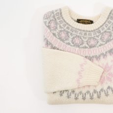 画像10: Eddie Bauer WOOL KNIT NORDIC SWEATER (10)