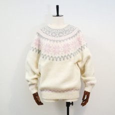 画像9: Eddie Bauer WOOL KNIT NORDIC SWEATER (9)