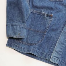 画像6: 〜80's UNKNOWN BRAND COTTON DENIM CHORE JACKET (6)