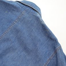 画像8: 〜80's UNKNOWN BRAND COTTON DENIM CHORE JACKET (8)