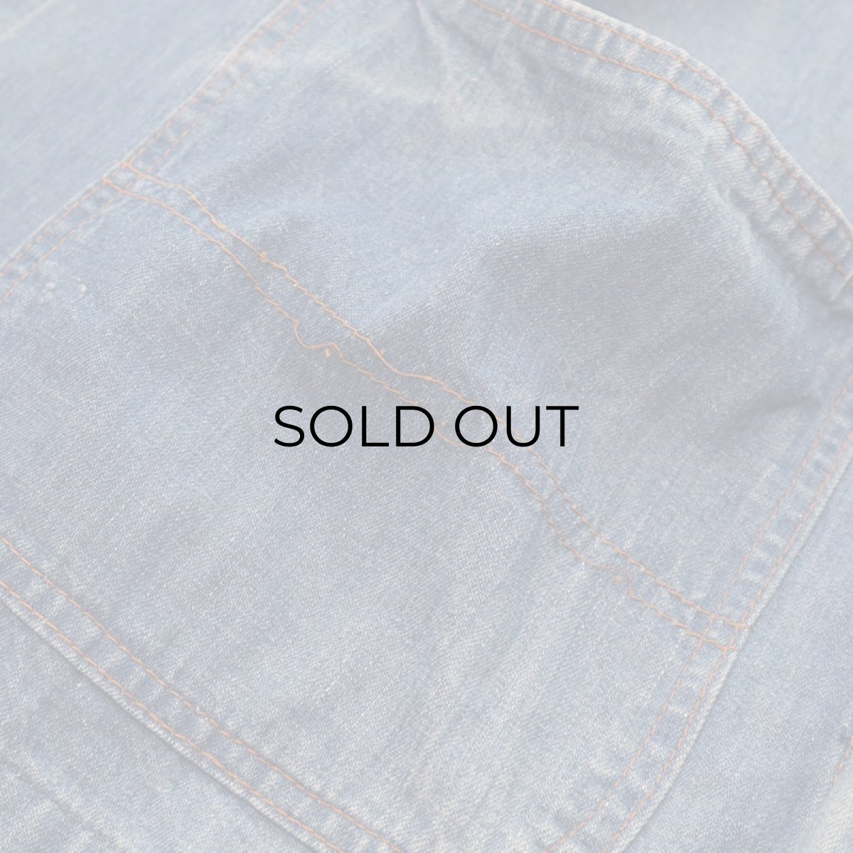 画像13: 〜80's UNKNOWN BRAND COTTON DENIM CHORE JACKET (13)