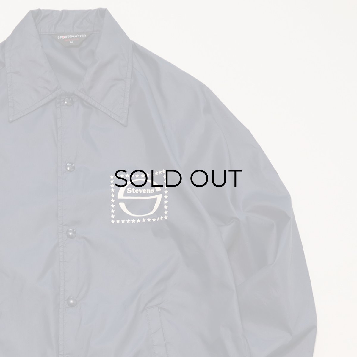 画像4: 80's SPORTSMASTER NYLON PRINT SNAP COACH JACKET "Stevens" (4)