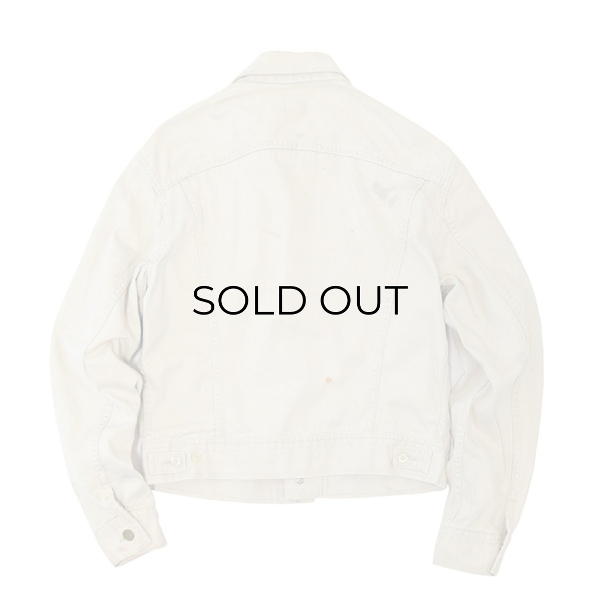 画像2: 60's Lee 100-J "WESTERNER" COTTON SATEEN TRUCKER JACKET with 〜70's HARLEY-DAVIDSON WAPPEN (2)