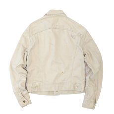 画像2: 60's Lee 100-J "WESTERNER" COTTON SATEEN TRUCKER JACKET with 〜70's HARLEY-DAVIDSON WAPPEN (2)